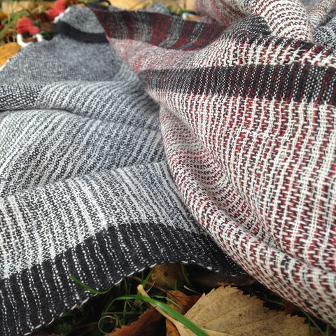 Organic Cotton Scarf with Natural Dye